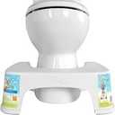 Step and Go 7-in White Toilet Stool