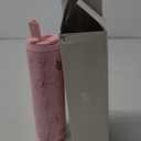 BOTTLE BOTTLE Insulated Water Bottle 24oz with Straw Lid and Handle for Sports Travel Gym Stainless Steel Water Bottles Double-Wall Vacuum Metal Leak Proof BPA-Free (Flower Frenzy)