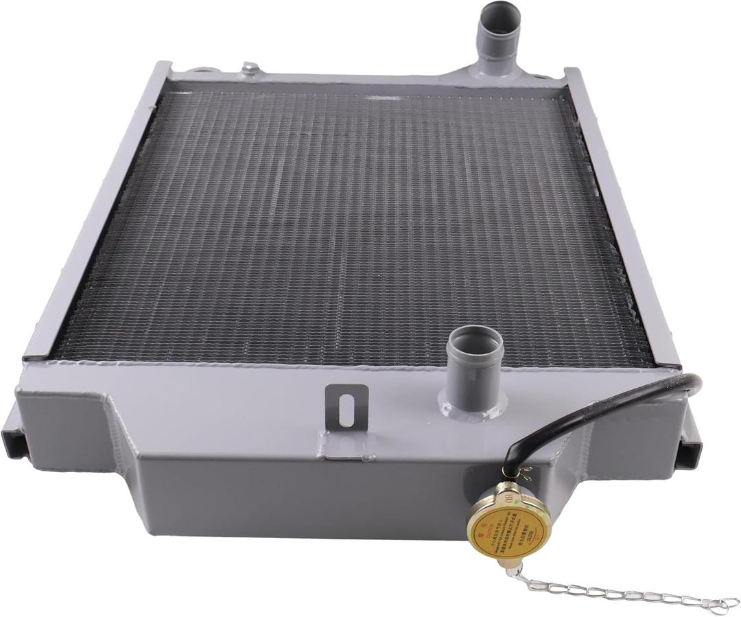 DVPARTS Radiator AL56372 Compatible with John Deere 2250 2355 2450 2555 2650 2755 2850 2650N 2855N 2450F 2650F