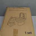 Primlect Potty Training Seat, 2-in-1 Toddler Toilet Seat with Step Stool, Ultra-Stable Potty Chair Attachment, Adjustable Seat and Step Ladder, Non-Slip Design, Splash Guard for Boys and Girls(Grey)