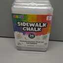 Joyfy Dustless Chalk for Kids, 36 PCS Colored Chalk with Holder Washable and Non-Toxic Art Tool for Blackboard Drawing Writing