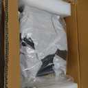 NANIURN Urn for Ashes Adult Male & Female, Cremation Urns for Human Ashes Adult Man & Women, Funeral Cremation Urns for Burial, Decorative Square Urns for Men, Black and Gold Urns  Large