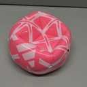 adidas Starlancer Club Soccer Ball (4, Solar Pink/White)