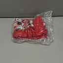 Disney Characters Sensational Holiday Boy's Solid Crew Tee (Large, Red)