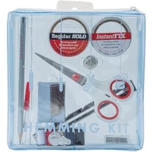 Hemming Kit with Pouch 93 Pieces. (Blue)