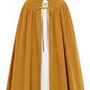 Scarlet Darkness Women Renaissance Dress Peasant Medieval Dress Short Sleeve Maxi Dress, Size 2XL