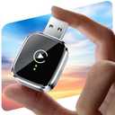 Redlake Wireless CarPlay Adapter for iPhone 2026 Wireless Apple CarPlay Adapter Mini Size with Cable USB & USB-C/Type-C Plug and Play Stable Connection and No Delay