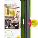 Munchkin Brica Sun Safety Car Window Shade with Heat Alert, Helps Block UVA/UVB Rays, 2 Pack, Black