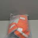 SUNFURA Full Body Dog Coat - Warm Fleece Jacket for Large Dogs, Turtleneck Winter Coats with Harness, Reflective Dog Snowsuit Windproof Puffer Jackets with Legs for Weimaraner, Orange XL