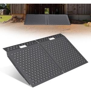 29" x 48" Shed Ramps, 1500LBS Heavy Duty Loading Ramp for Mowers & ATVs
