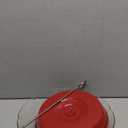 Kingsyard Adjustable Platform Bird Feeder for Outdoors Hanging, Metal Tray Bird Feeder with Dome Top, Attract Bluebirds Cardinals Goldfinches (Red)