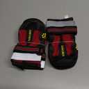 QUMY Dog Shoes for Large Dogs, Medium Dog Boots & Paw Protectors for Winter Snowy Day, Summer Hot Pavement, Water-Resistant in Rainy Weather, Outdoor Walking, Indoor Hardfloors Skid-Resistant Sole (Size 7: 2.8''x3.2"(W*L) (Pack of 4))