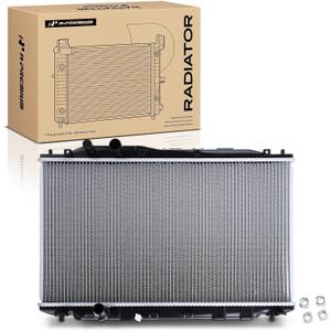 A-Premium Engine Coolant Radiator Assembly Compatible with Honda Civic 2006 2007 2008 2009 2010 2011, 1.8L 2.0L, Replace# 19010RNBC51