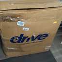 Drive Medical Blue Streak Lightweight Wheelchair - Portable Folding Mobility Aid - Swing-Away Footrests - Desk Arms - Durable Steel Frame - Easy Transport & Storage - 18-Inch Seat