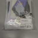 ANDANDA Kids Gardening Gloves, Nitrile Coated Children Yard Work Gloves with Grip, Suitable for Toddlers, Children, Girl, Boy (6XL(Age9-12), Purple)