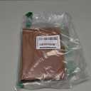 Photo Album 4x6 Photos - 68 Pockets Small Mini Capacity Premium Vegan Leather Cover Case, Portable Wallet Photo Book for Boys Girls Birthday Wedding (Brown)