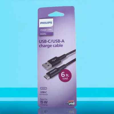 Philips USB-C to USB-A Charge Cable