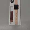 Health Fitness Trackers for Women Men: 100 Day Battery Life Activity Tracker with Answer/Make Call Blood Pressure SpO2 Sleep Heart Rate Monitor 120+ Sports 5ATM Smart Watch for iPhone Rose Pink 2 band