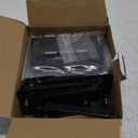 Iwillink (4 Pack) Brush Wall Plate with Low Voltage Mounting Bracket, Cable Pass Through Insert for Wires, Single Gang Cable Access Strap, Wall Socket for HDTV, Home Theater Systems - Black