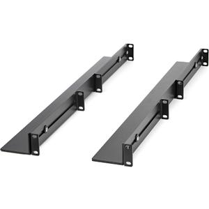 StarTech.com 1U 19 inch Server Rack Rails - 24-36 inch Adjustable Depth - Universal 4 Post Rack Mount Rails - Network Equipment/Server/UPS Mounting Rail Kit HPE ProLiant Dell PowerEdge (UNIRAILS1UB)