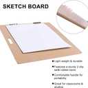 Vencer 18" x 24" Artist Sketch Tote Board,Drawing Board with Clips and Handle for Classroom,Studio or Field Use,VAB-002