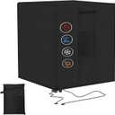 Waterproof AC Air Conditioner Cover for Outside Units, Air Conditioning AC Covers, Outdoor Winter Cover for Central AC Condenser, Swamp Cooler, Pool Heater, Heat Pump (30 x 30 x 32 Inch)