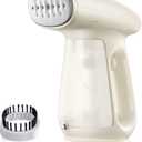 Bear Steamer for Clothes, Handheld Clothes Steamer,1300W Strong Power Garment Steamer with 230ml Tank, Fast Heat-up, Auto-Off, Steam Iron Fabric Wrinkle Remover with Brush for Home and Travel (Beige)