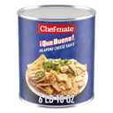 Chef-mate Que Bueno Spicy Nacho Cheese Sauce, Jalapeno Queso, Canned Food, (#10 Can Bulk) (6 Pound (Pack of 1))