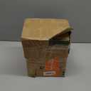 Ceramic Flower Vase, 7.48 Inch White Rustic Farmhouse Decorative Vase Pottery Wide-Mouth Vases for Home Decor Table Living Room Entryway Mantel Bookshelf Bedroom Bathroom Kitchen