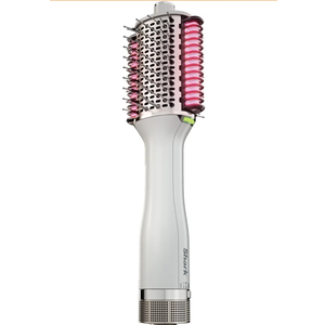 Shark HT202 SmoothStyle Heated Comb + Blow Dryer Brush, Dual Mode, for All Hair Types, Silk