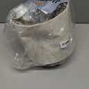 EDISHINE Tripod Table Lamp, Small Cute Bedside Lamp with Linen Beige Lampshade, Nightstand Lamp for Nursery, Bedroom, Kid Room, Living Room, Light Brown Wooden Base, E26 Socket, 14.2 Inch