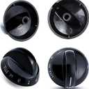 316220009 Range Burner Knob for Frigidaire Knobs AP4322122 PS1991531 (4 Pack）