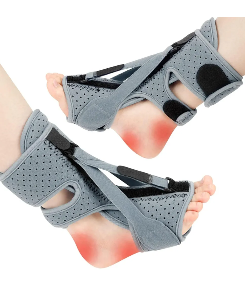 AQSWPUWD AFO Foot Drop Brace - Drop Foot Braces - Foot Drop Brace for Walking - AFO Brace - Drop Foot Brace for Walking - Ankle Foot Orthosis for Foot Drop - Foot Drop Orthosis, Grey