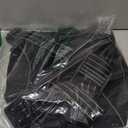 ICEFANG Tactical Dog Harness, Large Size,2X Metal Buckle, Working Dog MOLLE Vest with Handle, No Pulling Front Leash Clip, Hook and Loop Panel, Black, Large (Pack of 1)