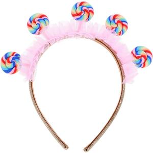 Cabilock Lollipop Headband for Kids, Toddler Hair Accessories, Cartoon Candy Hair Band, Party Head Decoration for Girls