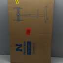 Mobile TV Stand with Power Outlet, Tilting & Swivel Rolling TV Cart for 32-75 Inch TVs, Height Adjustable Portable TV Stand with Shelf, Portrait/Landscape, 88 lbs Capacity, Max VESA 600x400mm