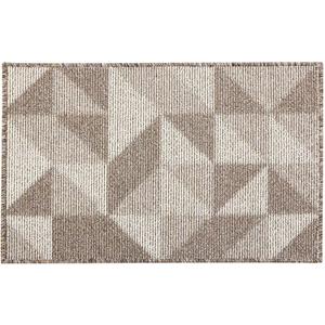 CHICHIC Indoors Doormat 35 x 59 Inch Front Back Indoors Door Mats for Home Entrance Entry Way Entry Rugs Floor Mat Machines Washable Rugs Inside Non Slip Outdoors Rugs, (Pattern B Brown)
