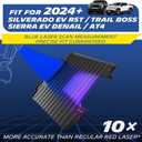 Michelin Truck Bed Mat for 2024-2026 Chevy Silverado EV RST/Trail Boss & GMC Sierra EV Denali/AT4 Only, All-Weather Truck Bed Liner, Custom Fit, Durable TPE, Bedliner, Non-Slip, 2) Silverado EV/Sierra EV | 24-26 | 5.9 FT