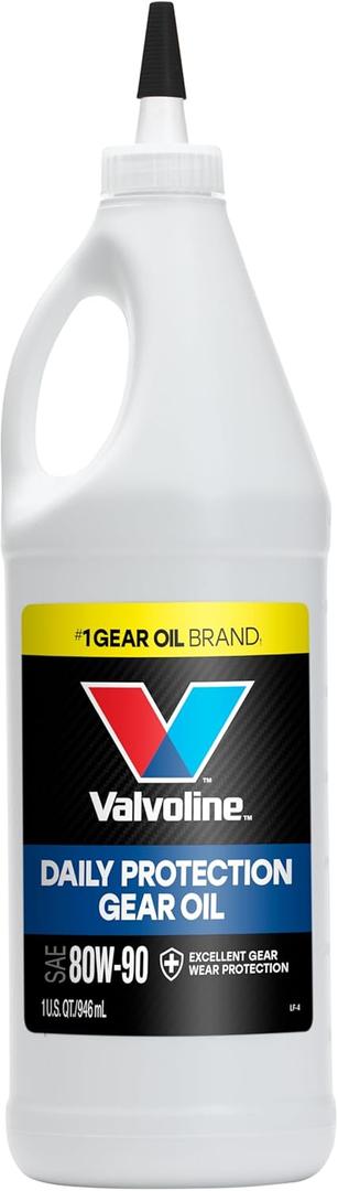 Valvoline Daily Protection 80W-90 Gear Oil 1 Quart (32 Fl Oz (Pack of 1)) Valvoline Daily Protection 80W-90 Gear Oil 1 Quart (32 Fl Oz (Pack of 1))