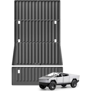 SMABEE Truck Bed Mat & Tailgate Mat for Tesla Cybertruck 2023 2024 2025 2026 Accessories All Weather Cargo Liner Tailgate Protector TPE Waterproof Protective Pad Interior