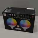 ILC G120 LED Large Globe Light Bulbs 15W, Compatible with Alexa Hub Required, 4.72 inch, Color Changing, CCT Color Temprature Turnable 2700K-6000K, CRI>95+, 150W Equivatlent, E26 Base (2 Pack)