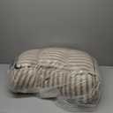 MIXJOY Dog Bed Medium Size Dog, Washable Medium Dogs Bed with Removable Cover, Soft Rectangle Doggy Ded Fluffy Plush Faux Fur Pet Bed with Anti-Slip Bottom, 30"x24"x8", Beige