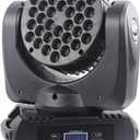 JUNMAN 36x3W RGBW Led Beam Moving Head DJ Disco Stage Wash Light DMX512 9/16 Channels Effect Lighting