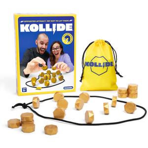 Kollide by Relatable, Exciting Magnetic Game for Easter Family Game Night, Great Fun Games for Kids and Easter Basket Gifts, Includes 1 Rope, 20 Magnets, and Instructions