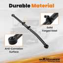 maXpeedingrods Adjustable 0-8" Front Forged Track Bar for Ford F250 F350 2005-2016 4X4 4WD, Panhard Bar Rod