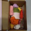 WaldyWop Crochet Kit for Beginners - 8 Flower Bookmarks Knitting Kit w/Step-by-Step Video Tutorials & Soft Yarn, Hook - Wobbles DIY Art Craft Kit for Adults, Birthday Gifts for Women Teen