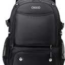 Middle High School Backpack for Teenagers Boys Gift Large Bookbag College Student Simple Black Blue Backpack for School