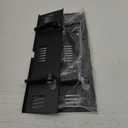 Soundbar Mount, No Drilling Steel TV Top Shelf Fits Most of Sound Bars Up to 15 Lbs, Universal Sound Bar TV Mount Bracket, Sound Bar Stand Compatible with Samsung, Sony, LG,Bose, 33.8x4.7inch (Black)