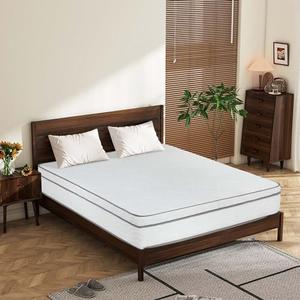 Queen Mattresses, Innerspring Mattress Medium Firm Queen Mattress for Pressure Relief, Spring Memory Foam Mattress, Certipur-Us Fiberglass-Free Queen Size Mattresses (Queen, 12 In)