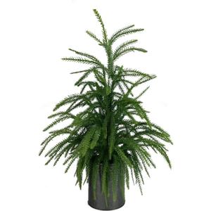 Artificial Topiary Plants Faux Tree Perfect Christmas Planter Filler Outdoor for Front Door,Indoor Outdoor,Farmhouse Home,Wall Window and Festival Wedding Decor (22 inch)